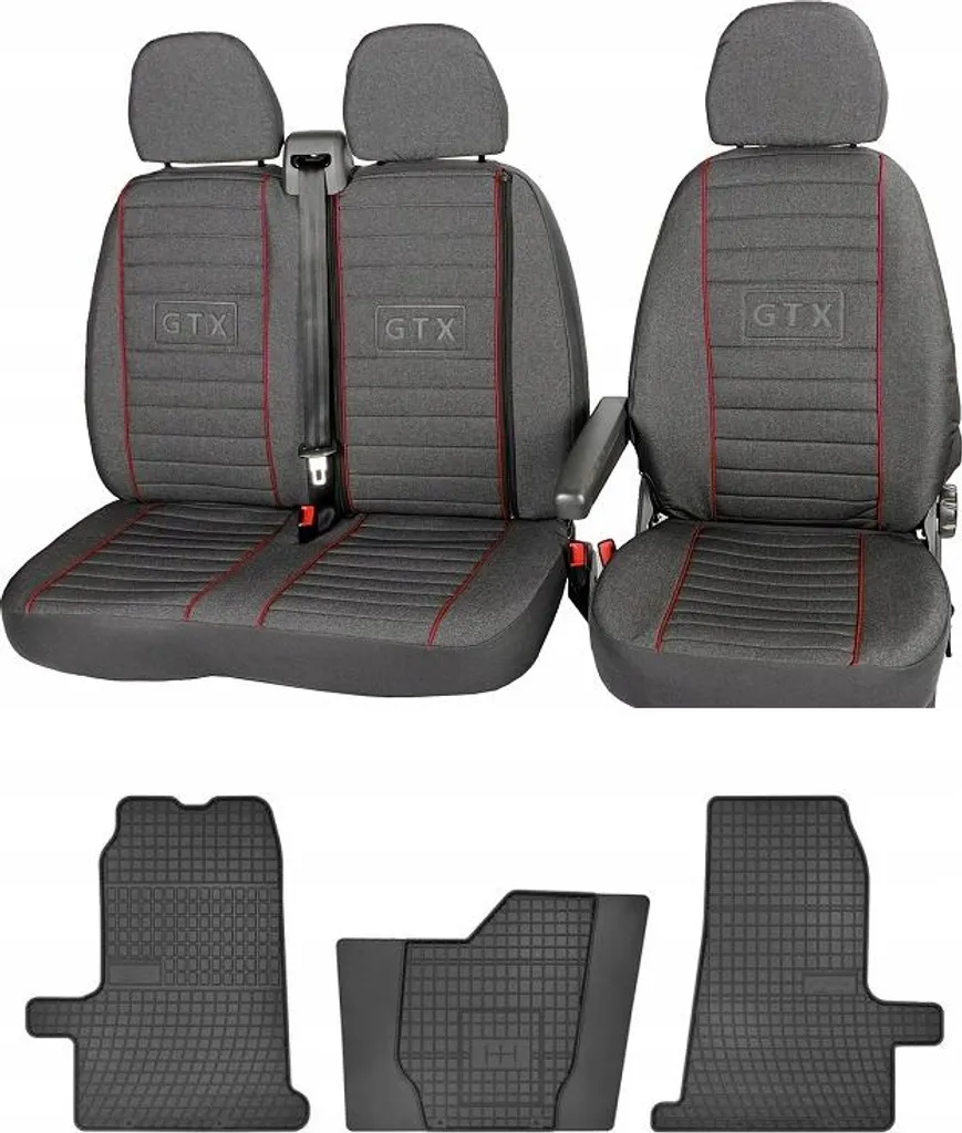 Set di rivestimenti e tappetini FORD TRANSIT MK6 2000-06