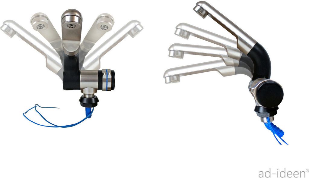 Camping Automatikwasserhahn Camping Wasserhahn 12V Barwig Chrome-Schwarz Neu