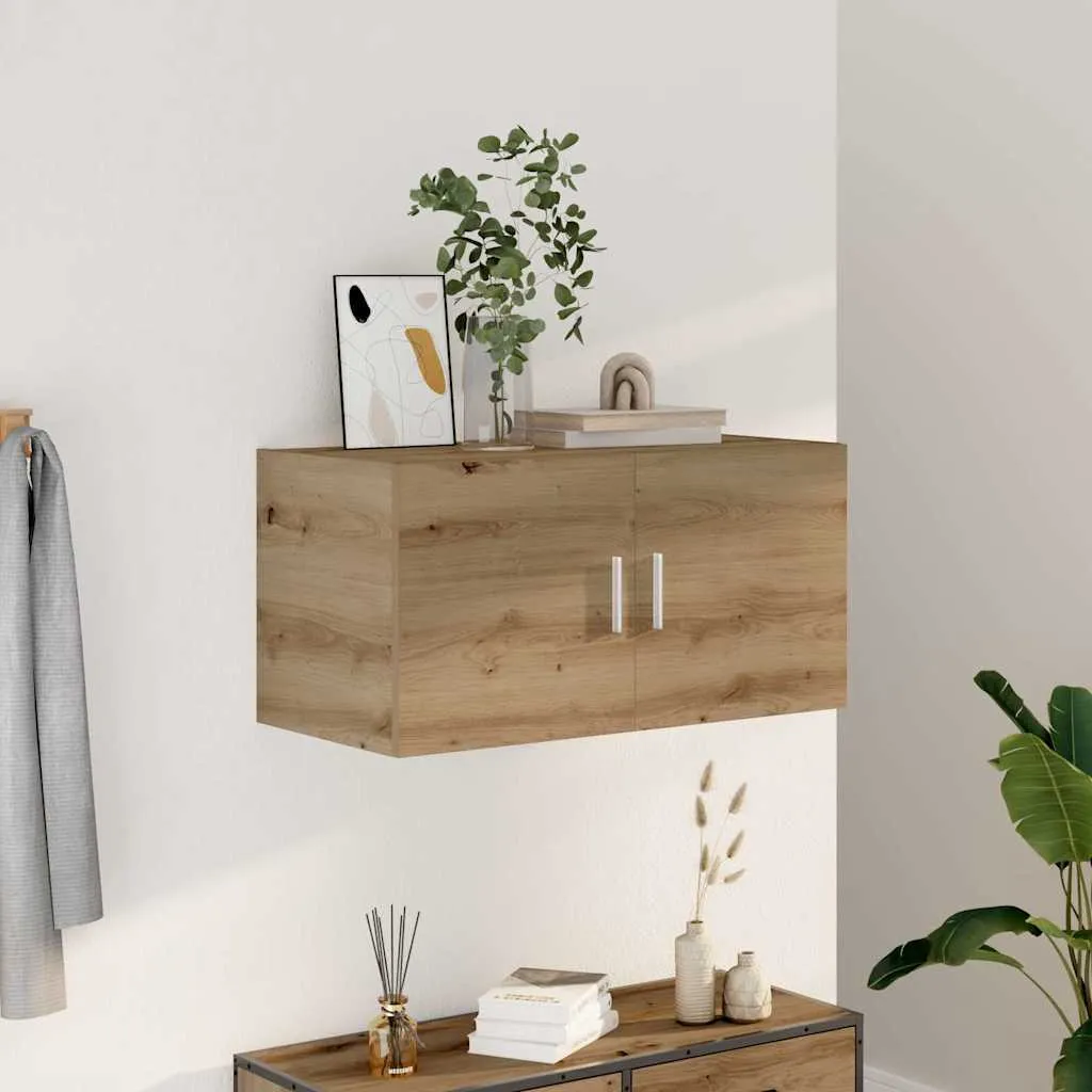 Mobile Contenitore vidaXL 80cm Rovere Artisan - Ordine Garantito - 3