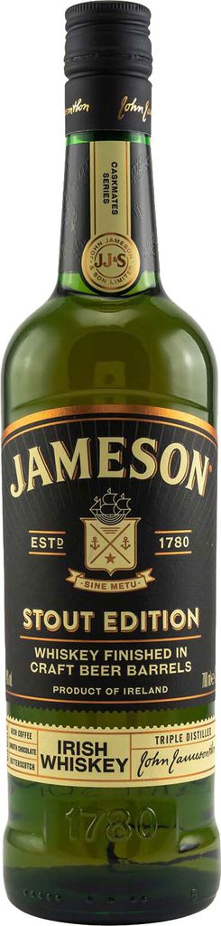 Jameson Stout Edition Blended Irish Whisky 40% Vol. 0.7L Produktbild 