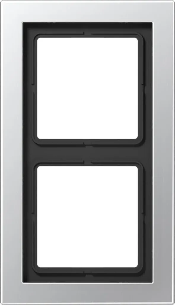 Cache Prise Jung ALD 2982 Aluminium pour Rénovation de Luxe Série LS990