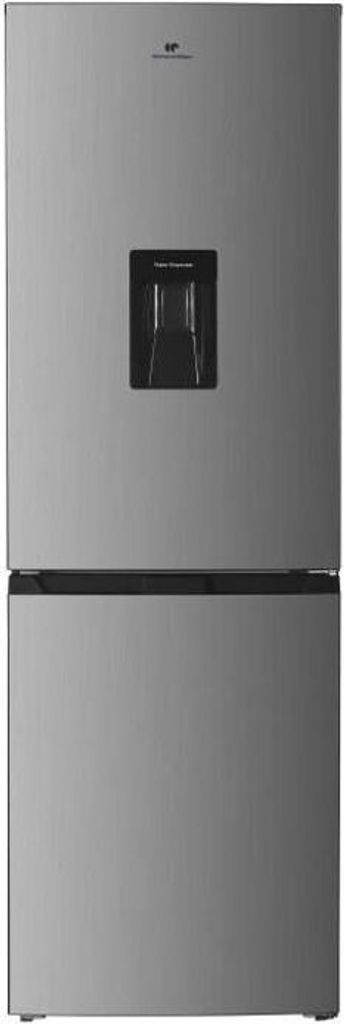 Kühlschrank niedriger Gefrierschrank 251L Gesamt kein Frost Edelstahl