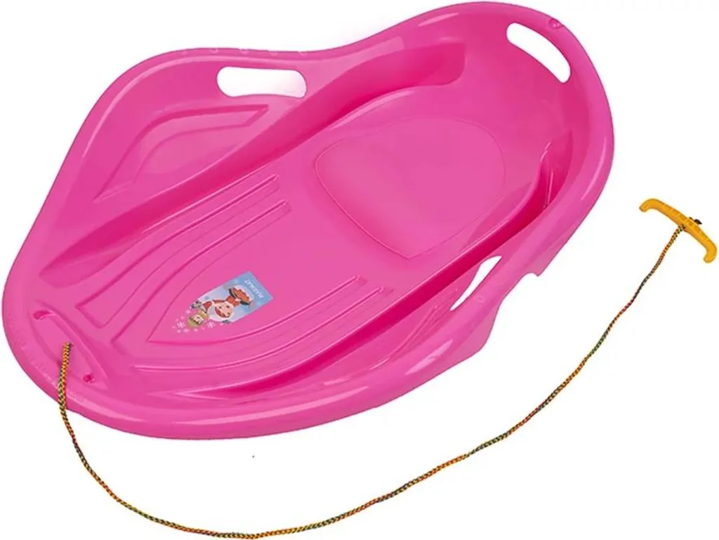 Traîneau Shell Shell Rose Idéal pour Vacances au Ski et Sorties Neige