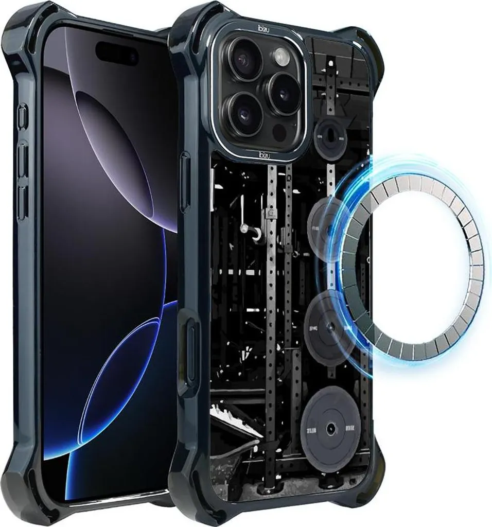 Coque iPhone 16 Pro Max IBIZU DropGuard Ultra MagSafe Iron Station #Move