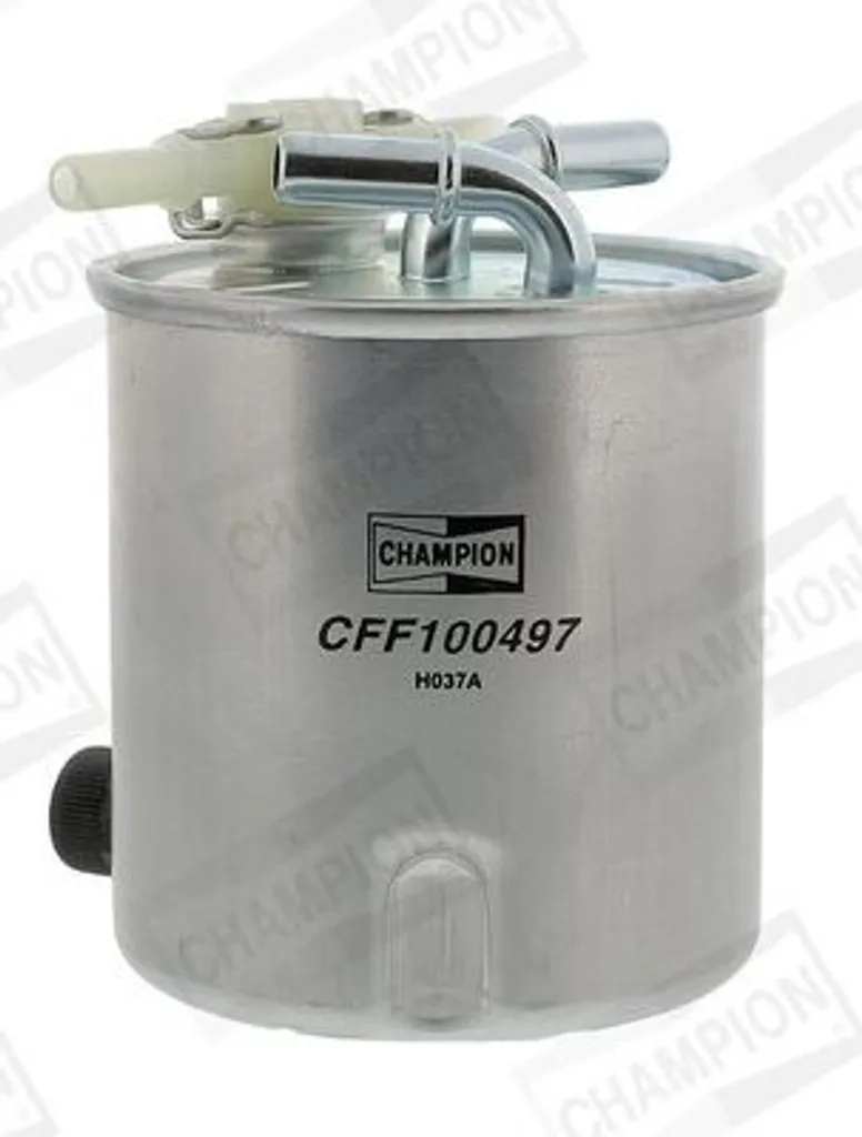 Filtre à carburant Champion CFF100497 OE 16400-JD50A pour Nissan et Renault