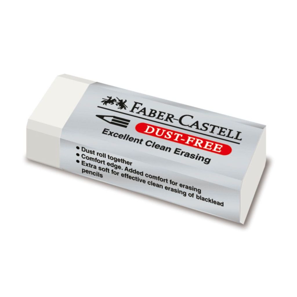 Faber-Castell Dust-Free, Biela, 1 kusov Obrázok produktu 