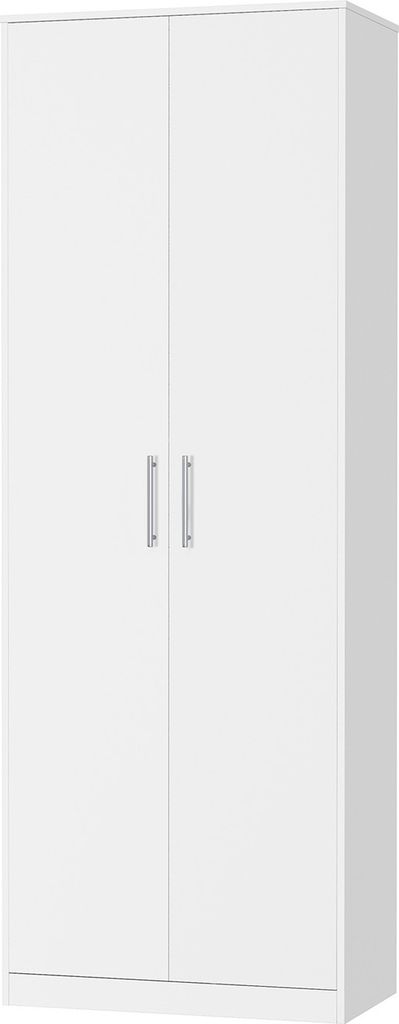 SMARTBett Schrank Kleiderschrank Aktenschrank 80 cm Weiss