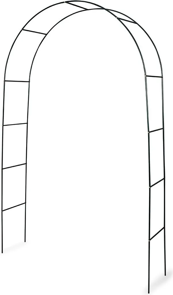Support Plantes Grimpantes Kinzo en Acier - Arche Décorative de 240cm