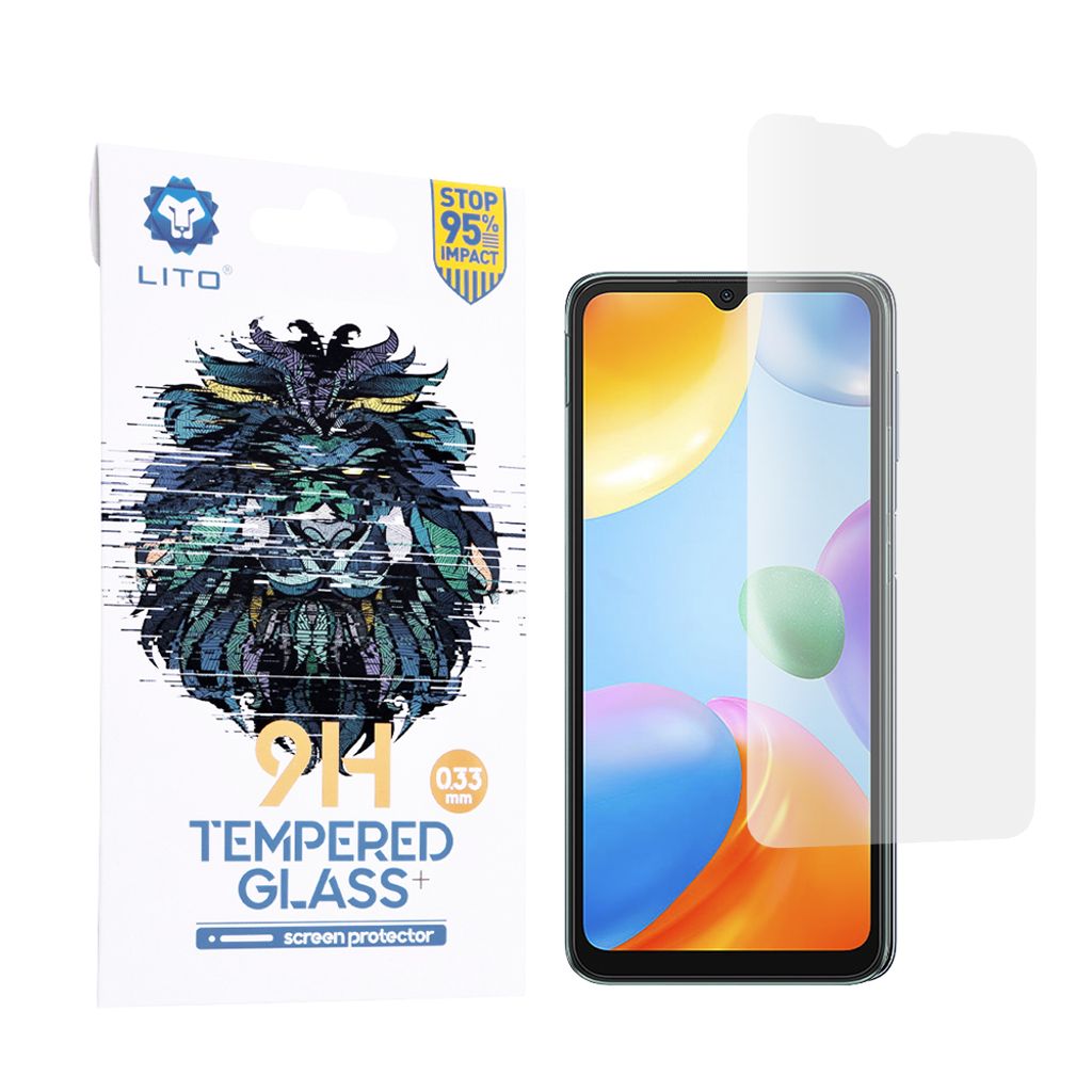 Lito 2,5D Gehärtetes Glas für Xiaomi Redmi 10C KP27122