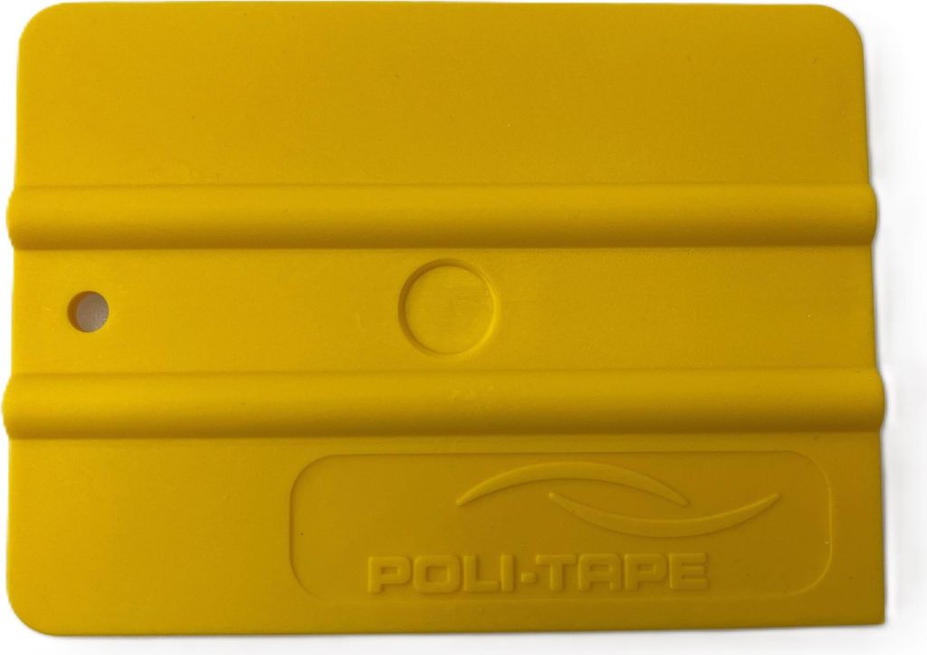 POLI-TAPE weiche PROFI-RAKEL ca. 7,5 x 10 cm zum Anbringen von selbstklebenden Plotterfolien/Vinyl/Aufklebern