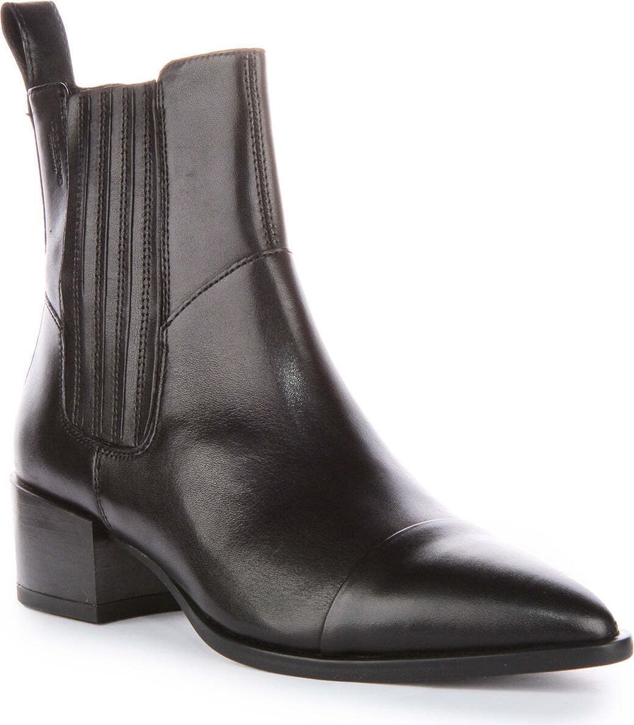 Vagabond Marja Frauen Leder Chelsea Stiefel Mit Spitze Zehe Produktbild 