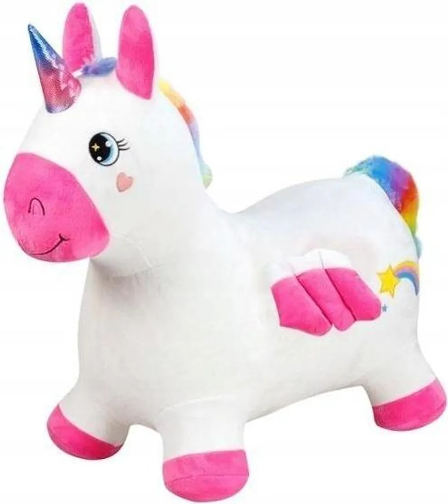 Peluche Licorne Sautante Anti-Ennui - Jouet Interactif pour Enfant