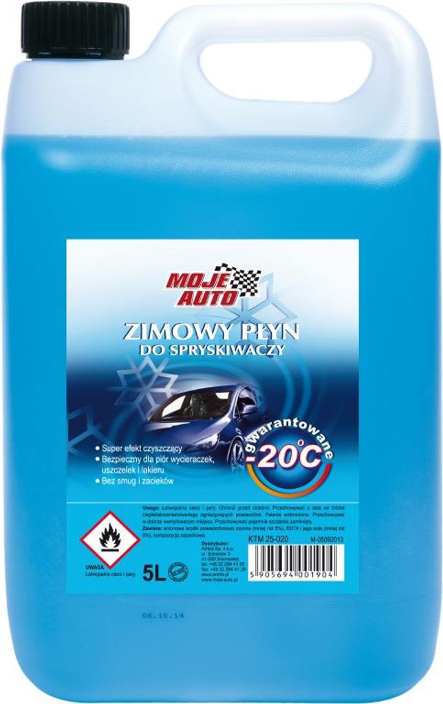 Moje Auto Winter-Scheibenwischwasser 5L -20°C Produktbild 
