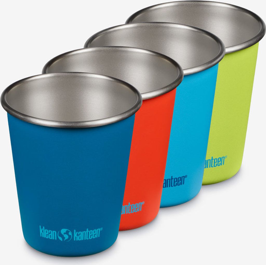 Klean Kanteen Kid Cup - Kinderbecher 10oz/280ml - 4er Pack - Dragon Tails