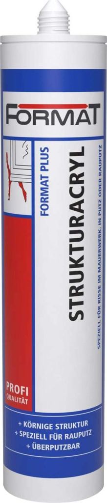 Format Plus Strukturacryl 310 ml weiß Produktbild 