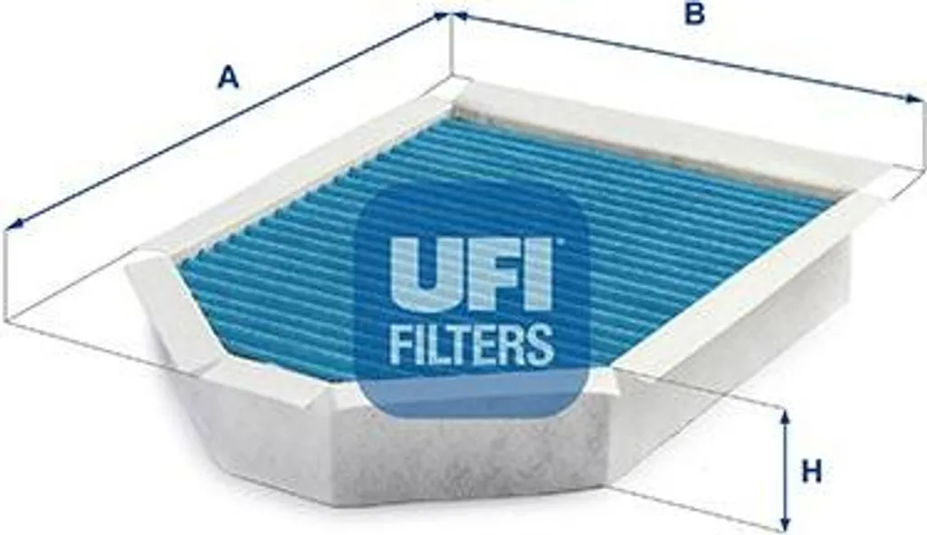 Filtre d'habitacle pour Jaguar F-Type et XK - Remplacement OE 6W8318D483AA