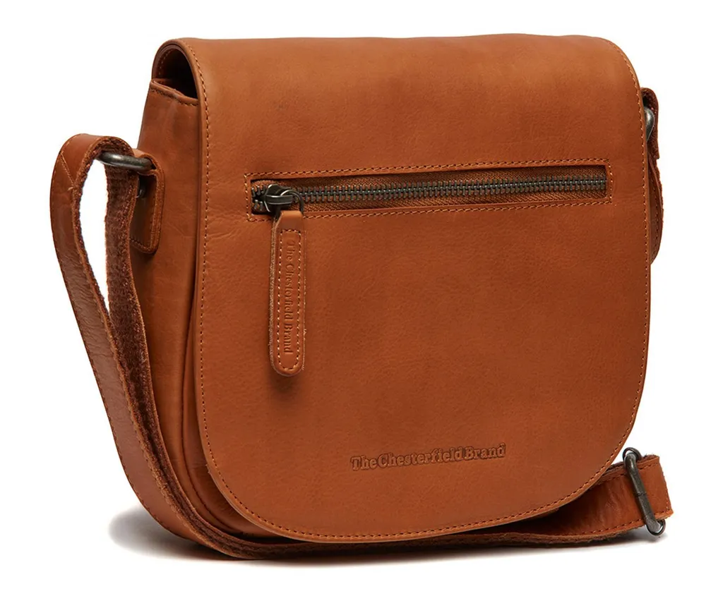 Borsa Uomo/Donna Roman Flapoverbag Cognac - Pelle di Alta Qualità