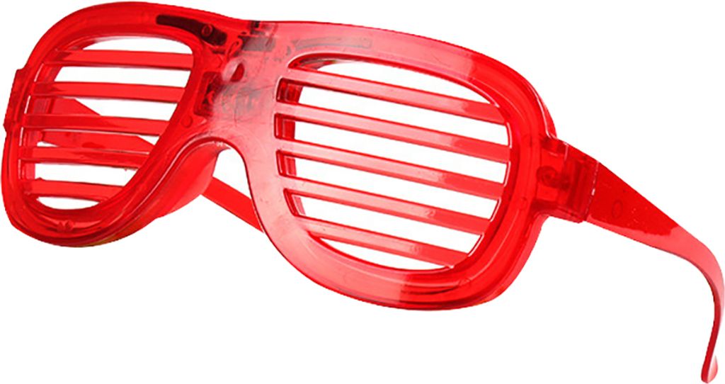 EL Wire Lighting Flashing Shutter Brille Shades Eyewear Toy Party Konzert Requisiten