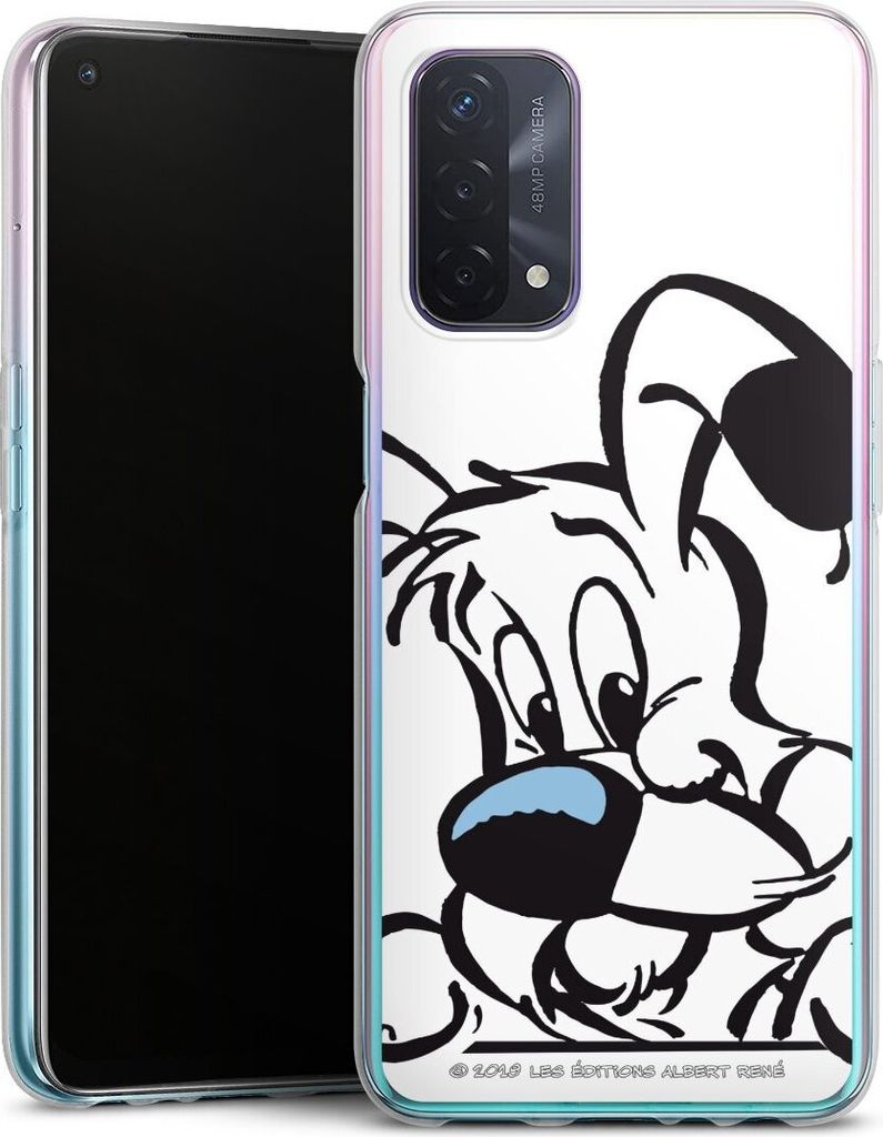 DeinDesign Handyhülle für Oppo A54 5G Silikon Hülle Case Smartphone Schutzhülle Comic Idefix Offizielles Lizenzprodukt