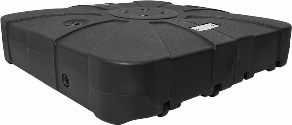 Basis für Freischwinger-Sonnenschirm Schwarz 86 x 86 x 19 cm