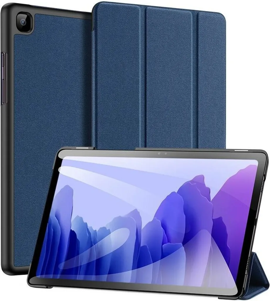 Cover Blu Dux Ducis per Samsung Tab A7 10.4 | Custodia Smart Sleep