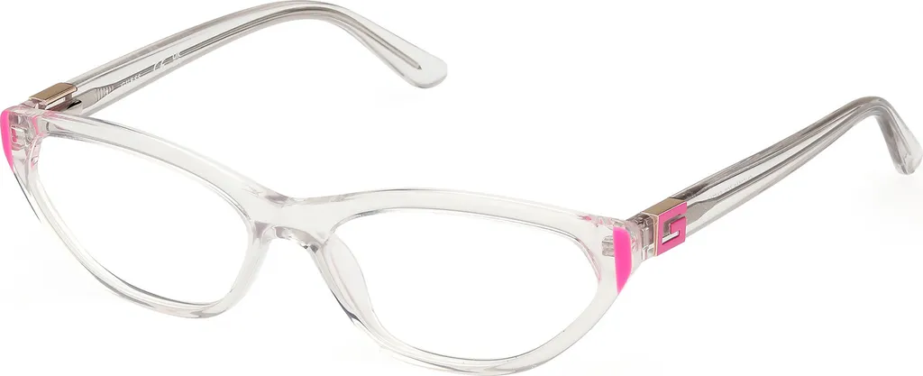Lunettes Guess GU50146 026 transparentes en acétate taille 54 pour femme