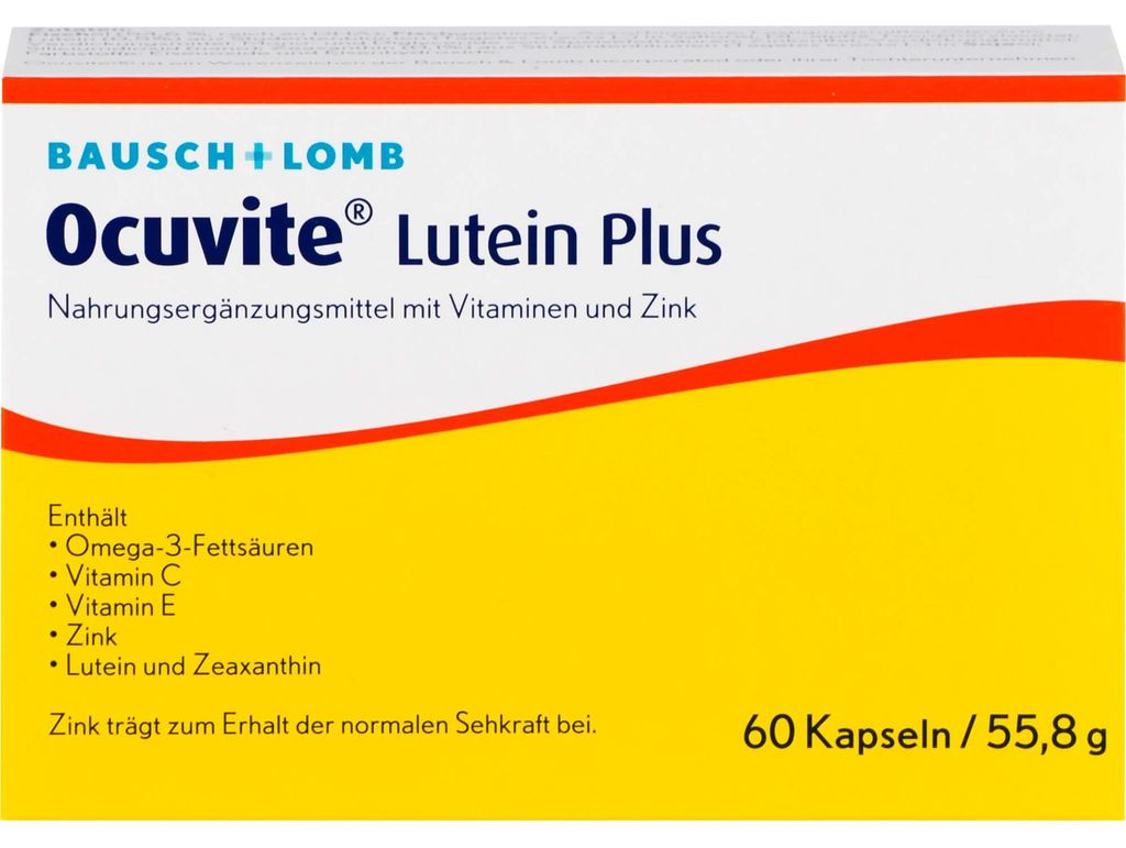 Ocuvite Lutein plus Kapseln, 60 St. Kapseln