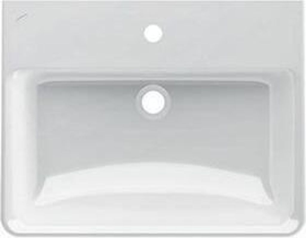 LAUFEN PRO S Waschtisch, 3 Hahnlöcher, mit Überlauf, 600x465mm, H8109630001081