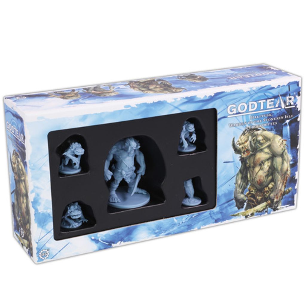 Halftusk - Warden of the Stonekin Isle, EN-Erweiterung für Godtear, 2 Spieler