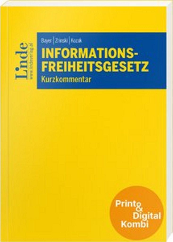 Informationsfreiheitsgesetz (Kombi Print&digital)