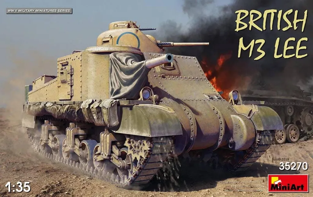 Char d'assaut M3 Lee britannique MiniArt 35270 kit de modélisme 1/35