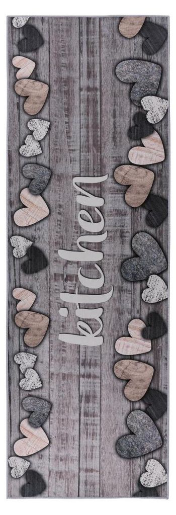 Laufteppich Mond 60/180Cm Grau Produktbild 
