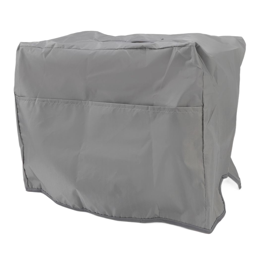 Schweißgerät Abdeckung wasserdicht 47×28×37cm – 190T silberbeschichtetes Polyester, UV-beständig, Staubschutz für Garten & Balkon, Grau