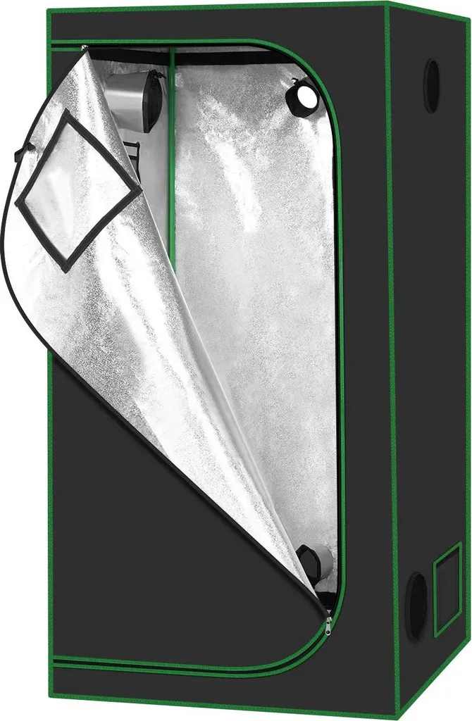 Serra Grow Box 60x60x120 cm - Tenda da Coltivazione Indoor Oxford 600D