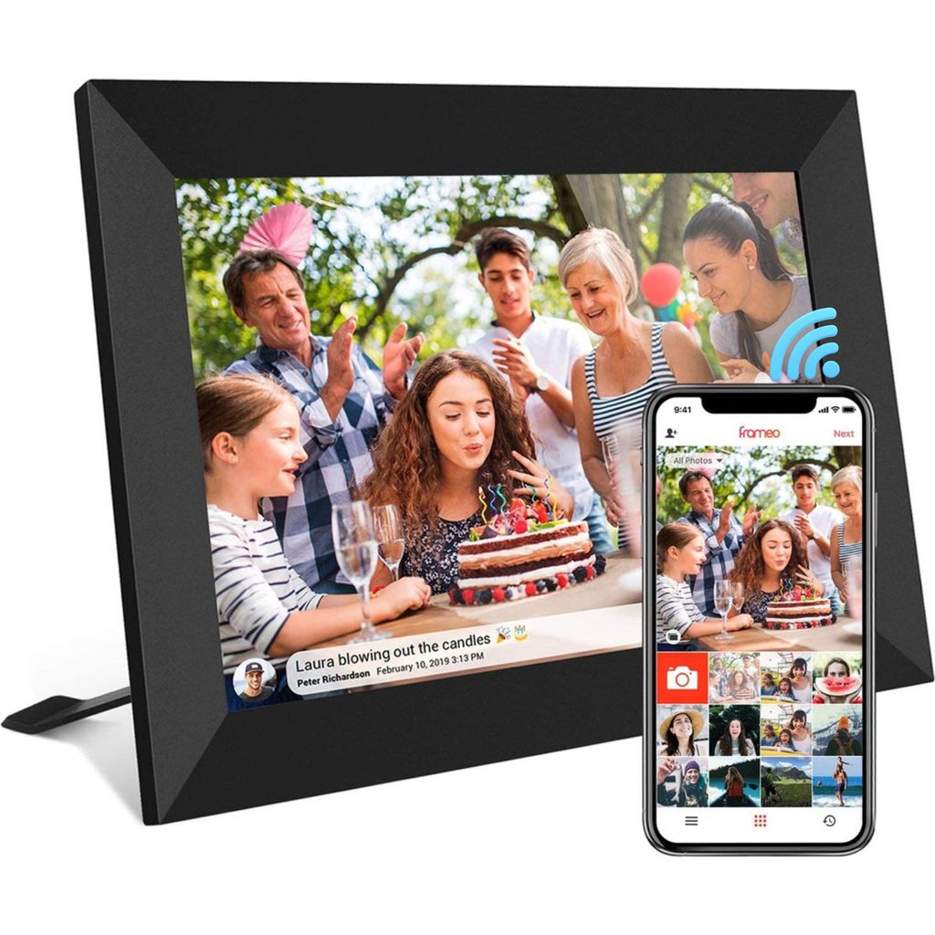 Digitaler Bilderrahmen 10 Zoll mit HD Touchscreen, 32GB Produktbild 