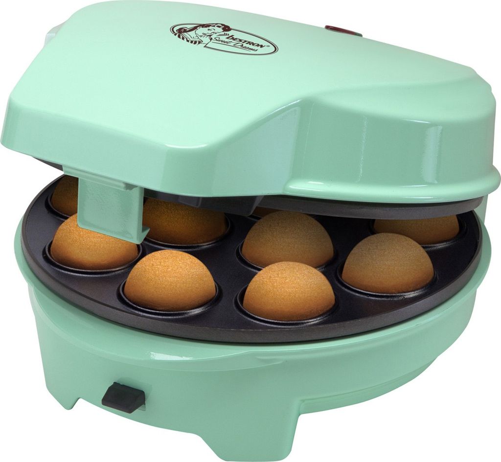 Bestron 3-in-1 Cakemaker im Retro Design, Für Donuts, Produktbild 