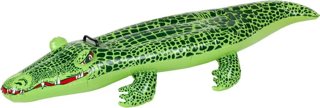 Crocodile Gonflable Eddy Toys Résistant en Vinyle pour Enfant 1,5m