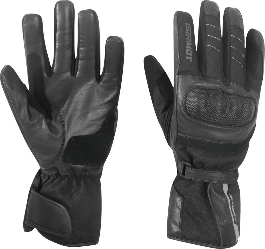Tour de cou moto Germot Jacksonville Pro Noir-9 imperméable et coupe-vent