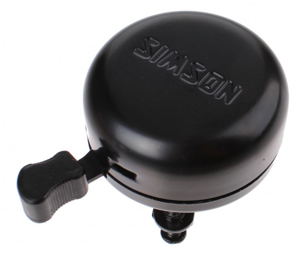 Simson Klingel Traditionell schwarz Stahl