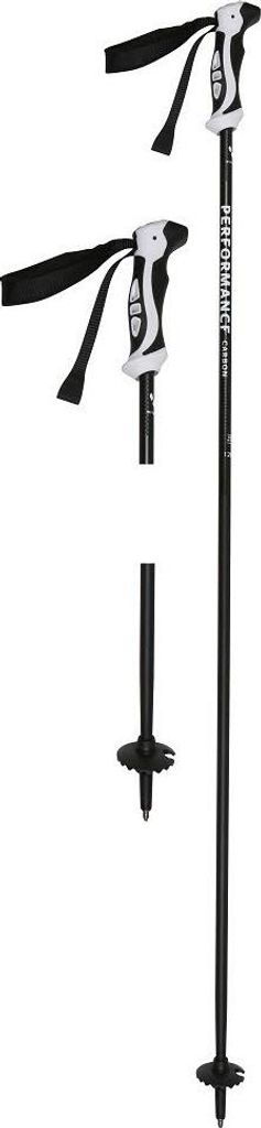 Witeblaze PERFORMANCE CARBON Unisex Skistöcke Ski Poles Alpin Stöcke schwarz 135