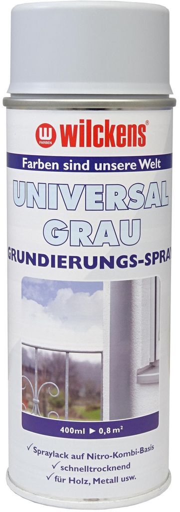 Wilckens Universal Grau Grundierungs-Spray 0,4l 15710100140 Produktbild 