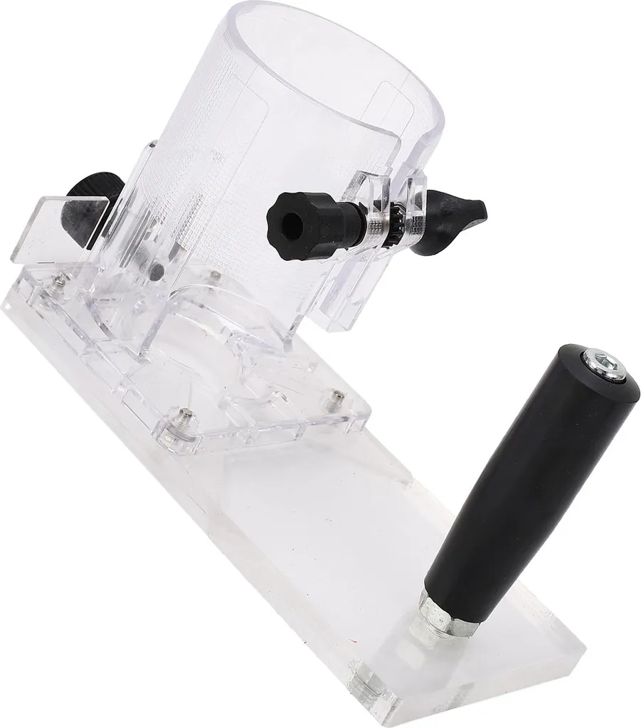 Base de Défonceuse en Plastique Transparent Résistant pour Menuiserie - 10