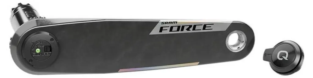 Capteur de puissance SRAM Force AXS E1 DUB Argent en manivelle de 175mm
