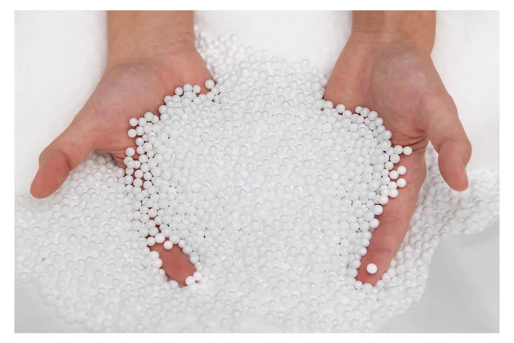 50 Liter EPS Perlen Füllung für Sitzsäcke | Styropor-Kügelchen als Füllmaterial für Sitzkissen, Nackenkissen, Poufs und Sessel | Mikroperlen ...