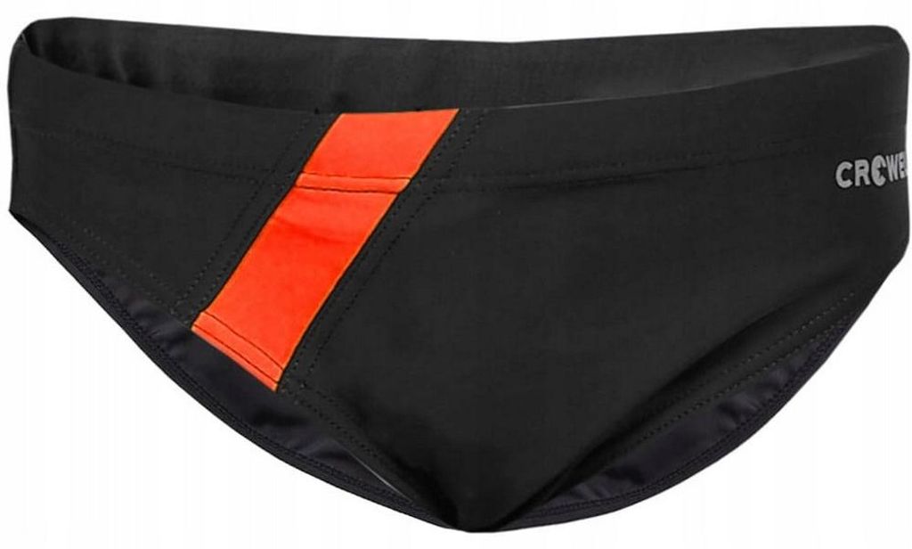 Crowell - "Oscar" Badeshorts für Jungen PP3459 (116) (Schwarz/Orange)