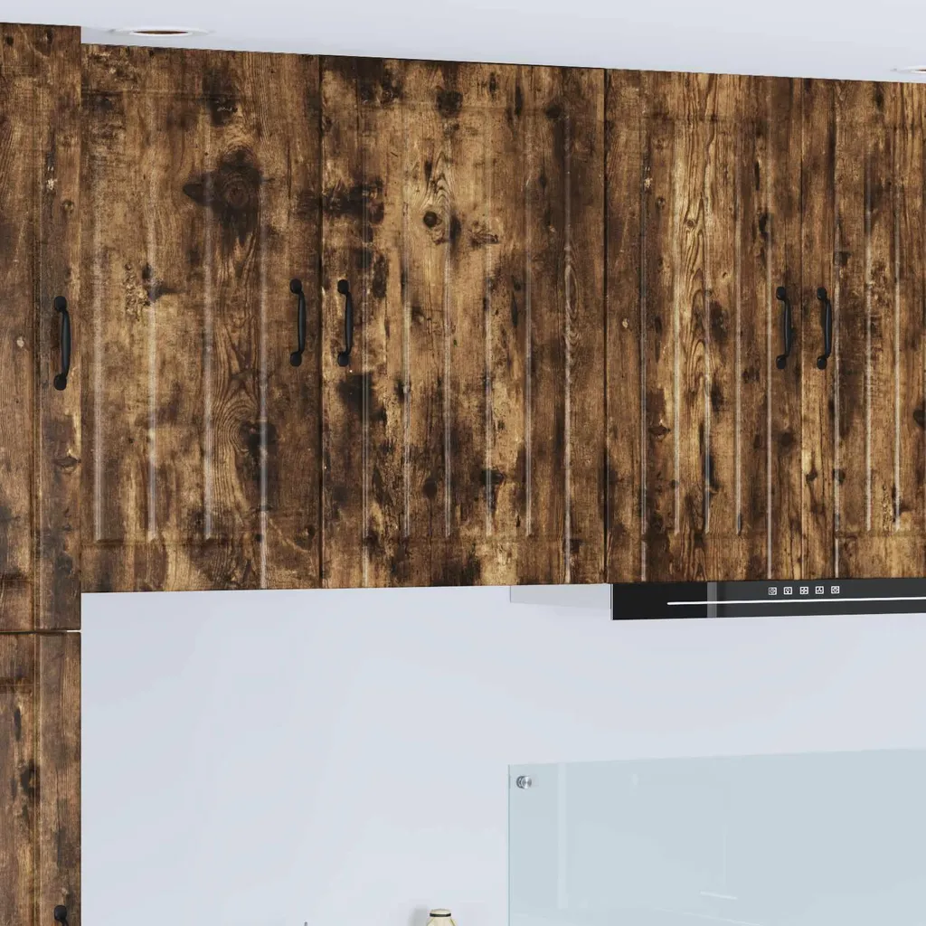 Mobiletto Cucina vidaXL Rovere Fumé | Salvaspazio 50x31x80 cm - 2