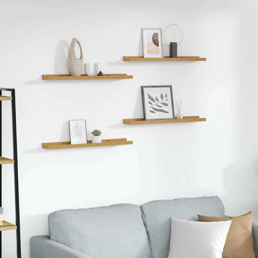 Mensole Slim Maison Exclusive Beige 4pz 60x9cm | Home Decor Chic