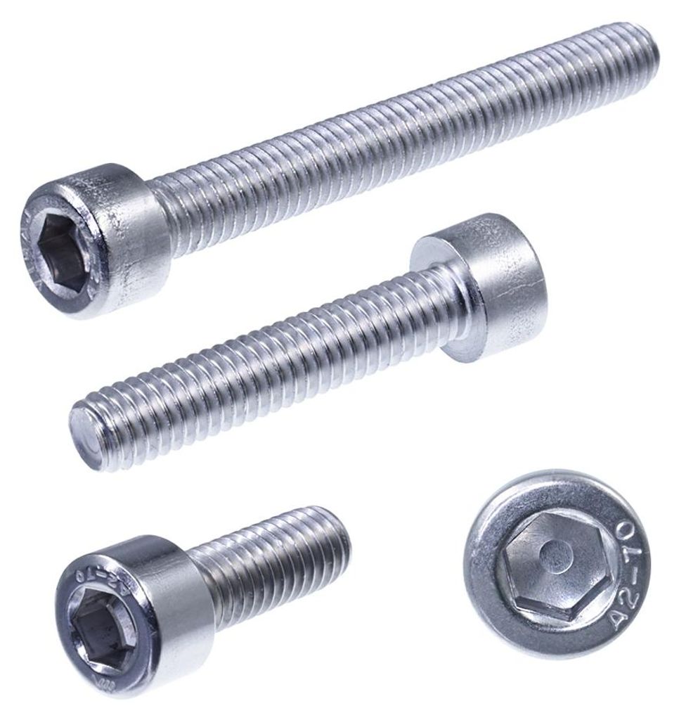 SECCARO Cilinderschroef M8 x 25 mm, roestvast staal V2A/VA Productafbeelding  AI-gegenereerde afbeelding