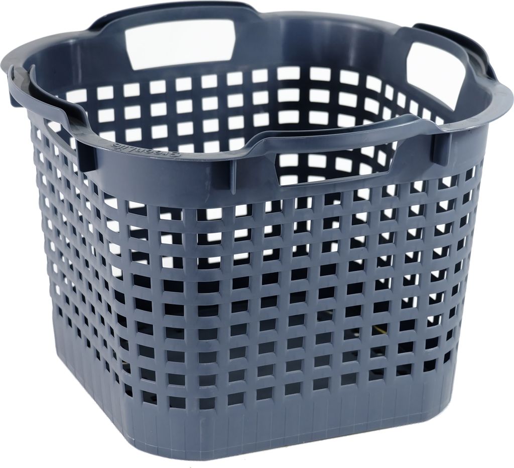 GreenLife Uni-Korb 25 kg 10 Stück grau drehstapelbar Produktbild 