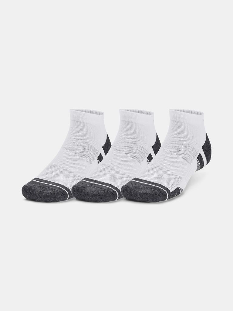 Chaussettes UA Performance Tech 3pk Low-WHT Image du produit 